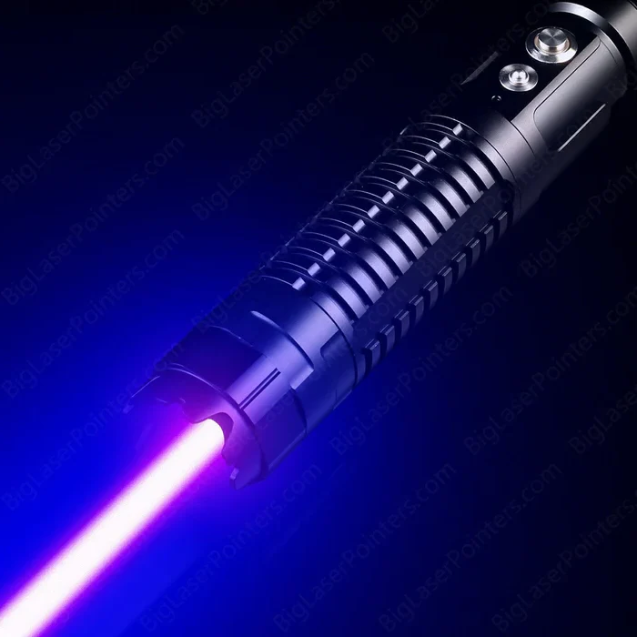 Lampe torche laser bleue tactique haute puissance
