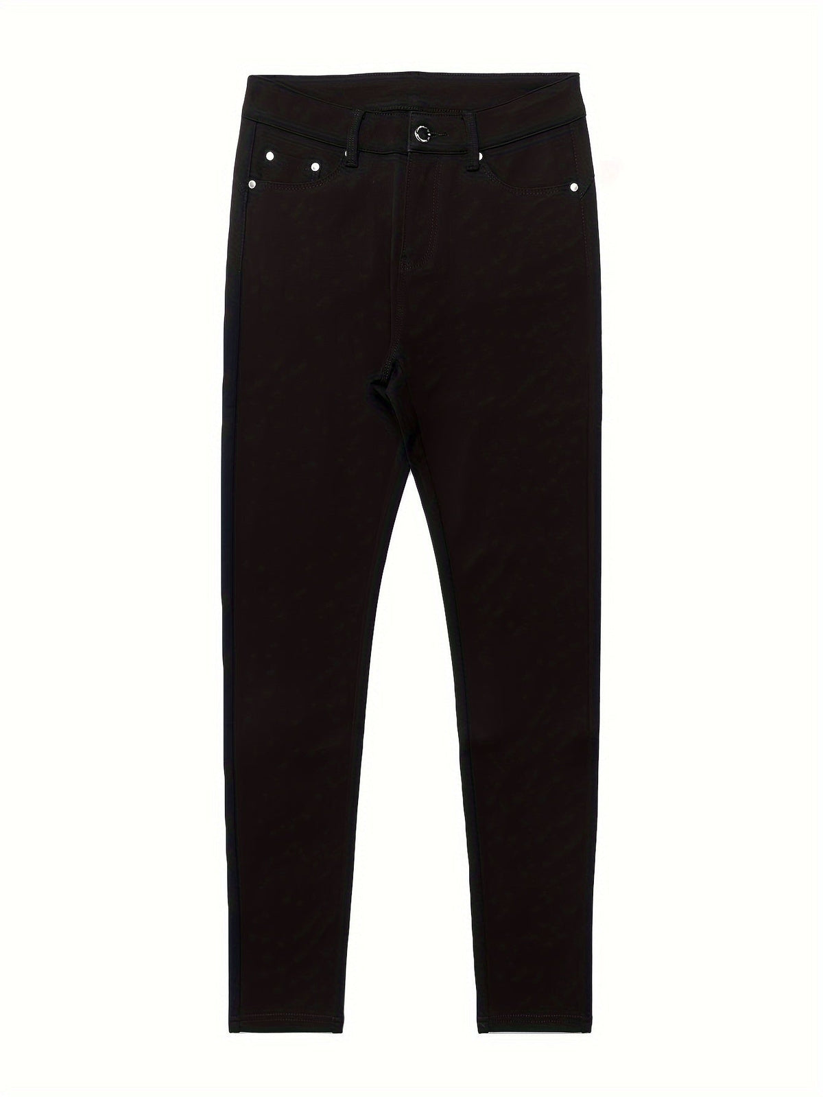 High-Waist Skinny Jeans