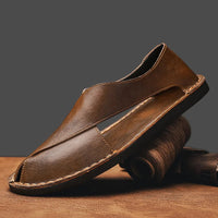 Sandalias de cuero italiano de becerro: comodidad y estilo todo el día