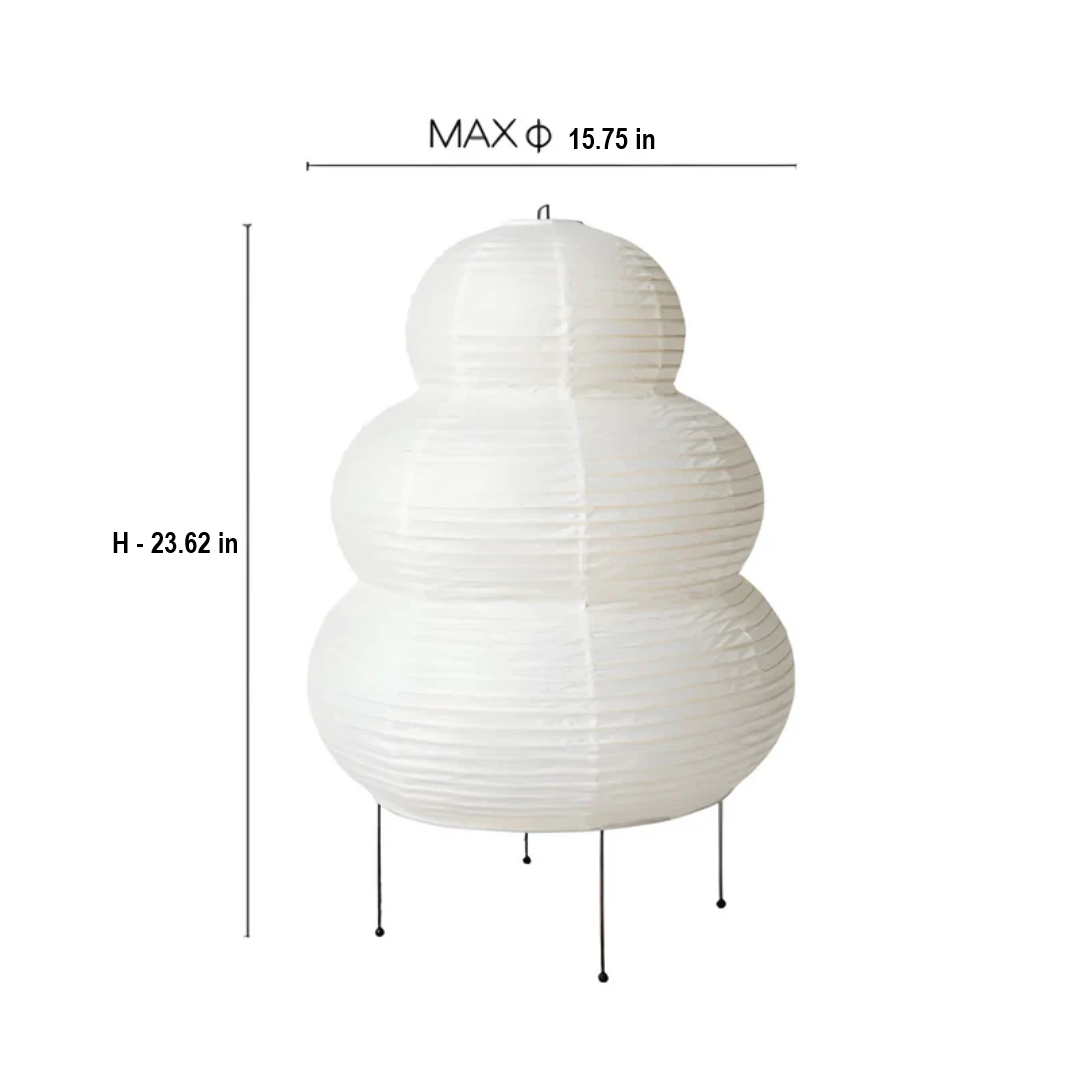 Japanese Wabi-Sabi Floor Lamp