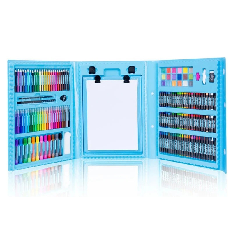 Coffret d’art deluxe pour enfants avec chevalet
