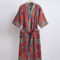 Organic Cotton Kimono Robe for Airy Comfort