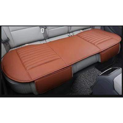 Leather Car Seat Cushion with Bamboo Charcoal for Front or Rear Seats