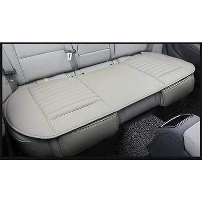 Leather Car Seat Cushion with Bamboo Charcoal for Front or Rear Seats