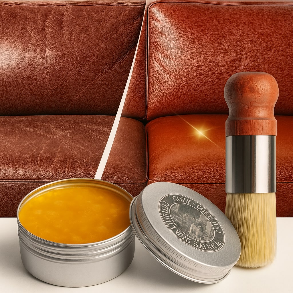 Leather Conditioning Balm for Radiant Leather and Furniture
