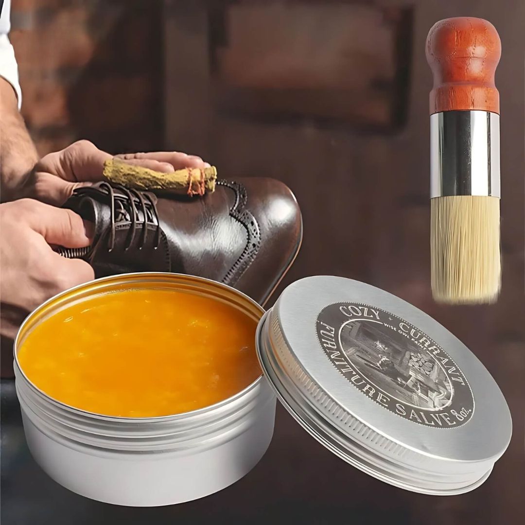 Leather Conditioning Balm for Radiant Leather and Furniture