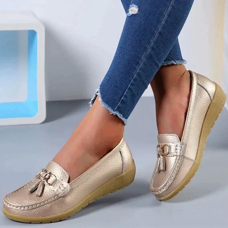 Leather Orthopedic Loafers – Isabella
