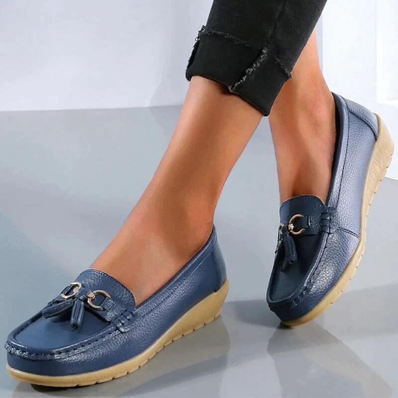 Leather Orthopedic Loafers – Isabella