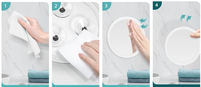 LED Makeup Mirror with 10x Magnification