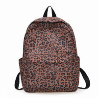 Leopard Print Backpack