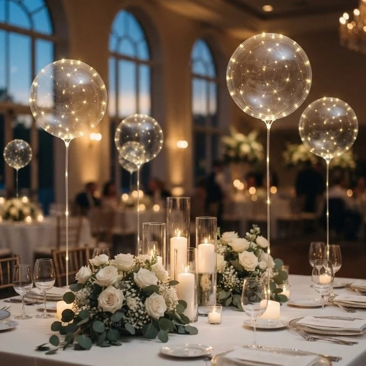 Light-Up Balloons – Party Decorations with a Warm Glow | Pack of 10