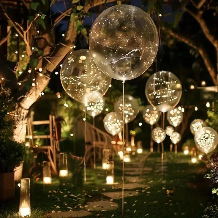 Light-Up Balloons – Party Decorations with a Warm Glow | Pack of 10