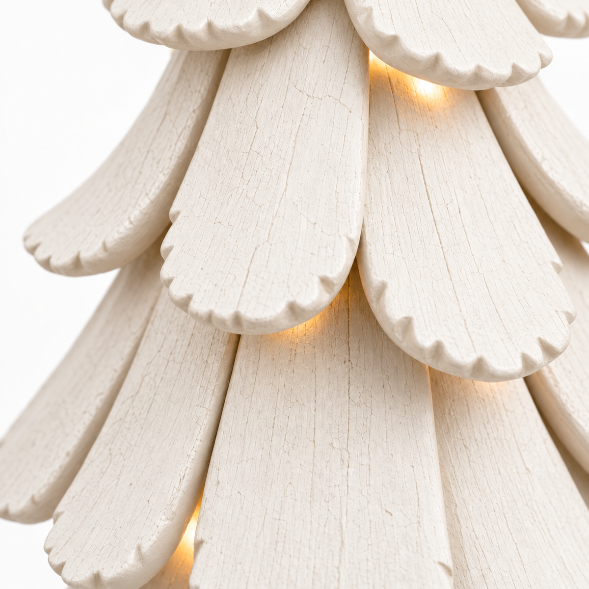 Lighted Vintage-Style Christmas Tree Figurines (Set of 2)