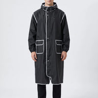 Long Cycling Rain Poncho