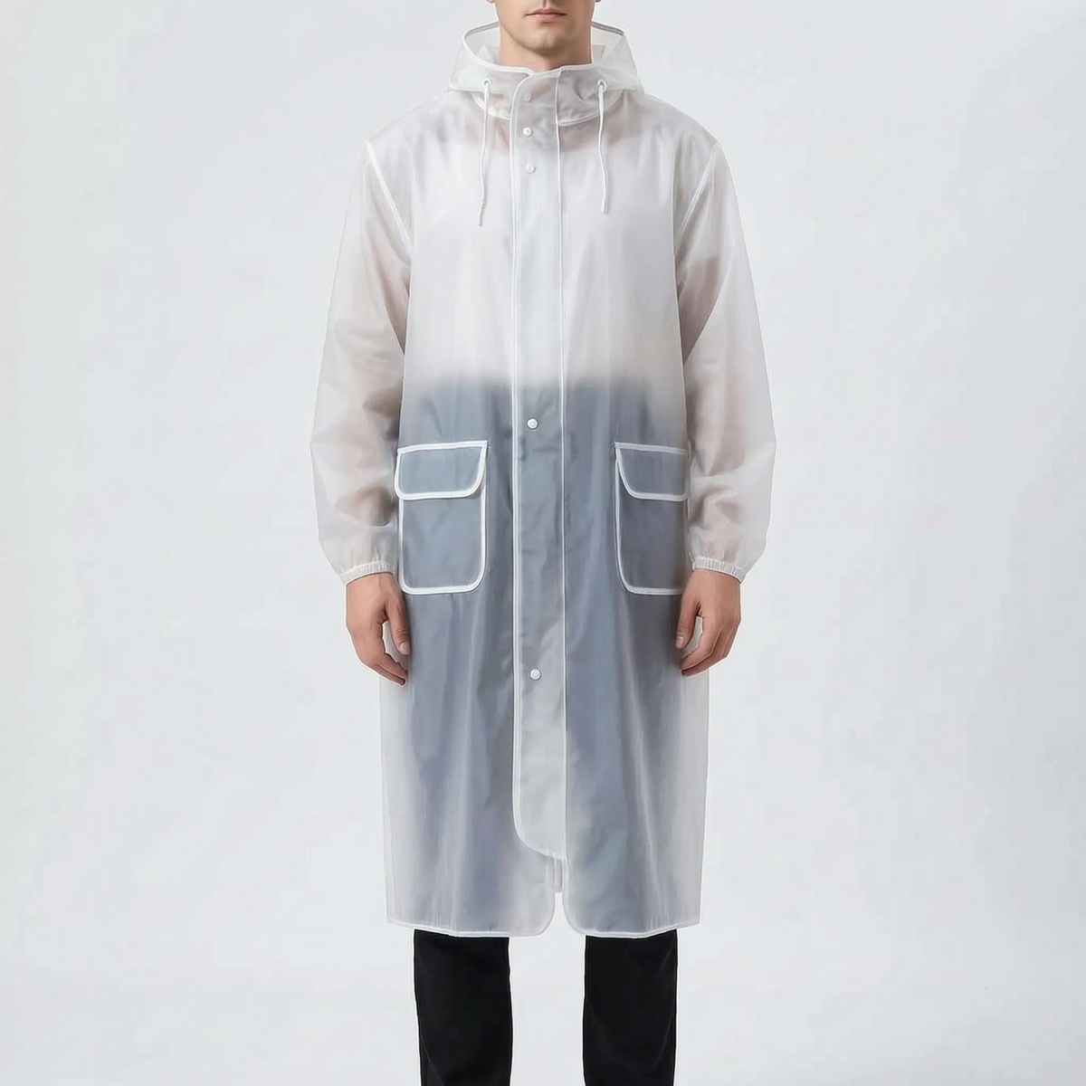 Long Cycling Rain Poncho