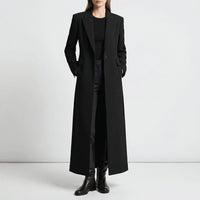 Manteau long ajusté