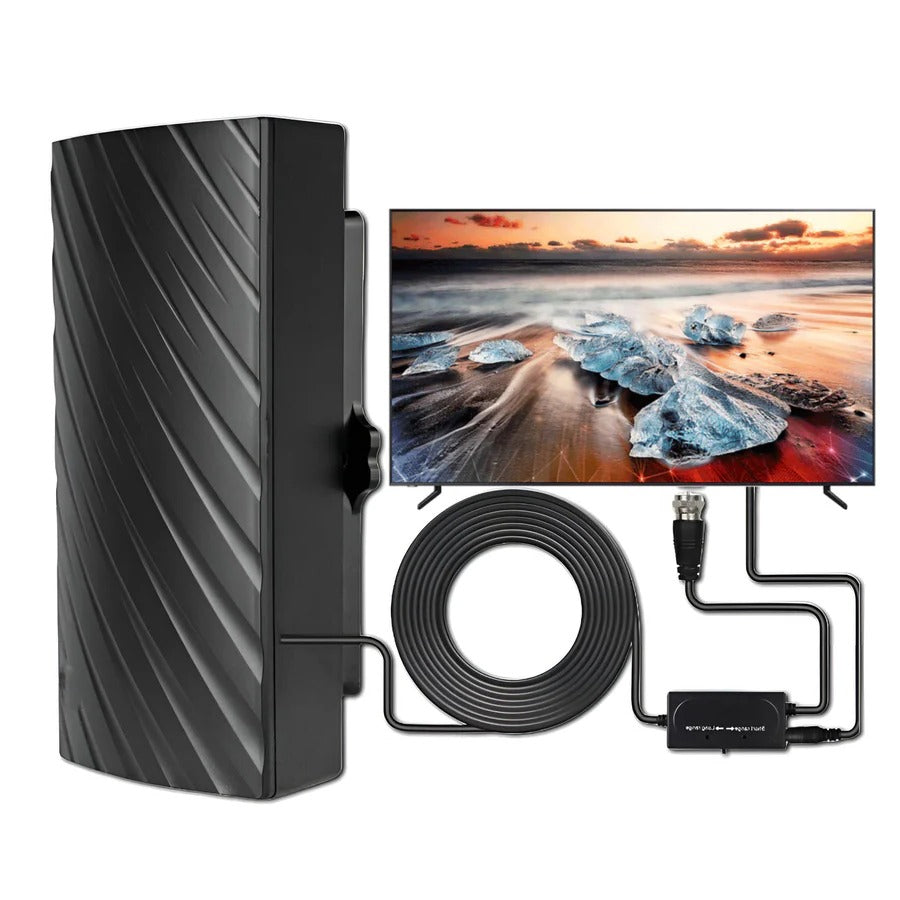 Antenne HDTV longue portée pour intérieur et extérieur