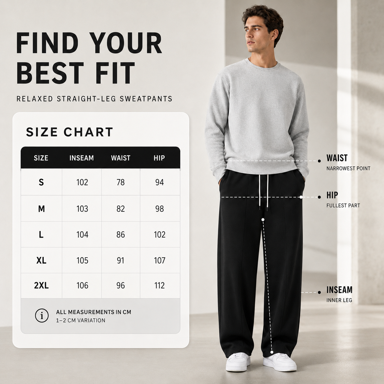 Loose Full-Length Joggers