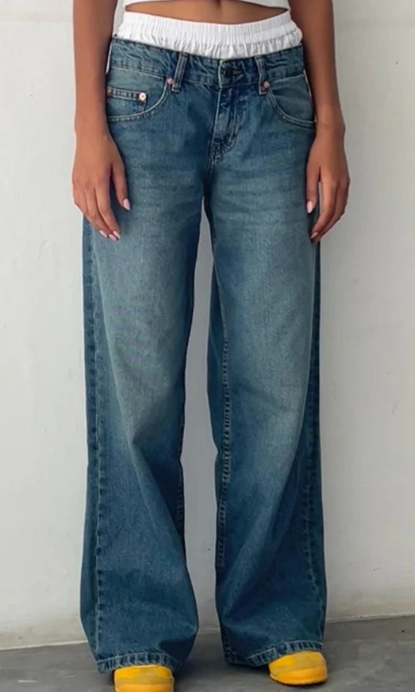 Jean taille basse | Confort et style | Denim tendance