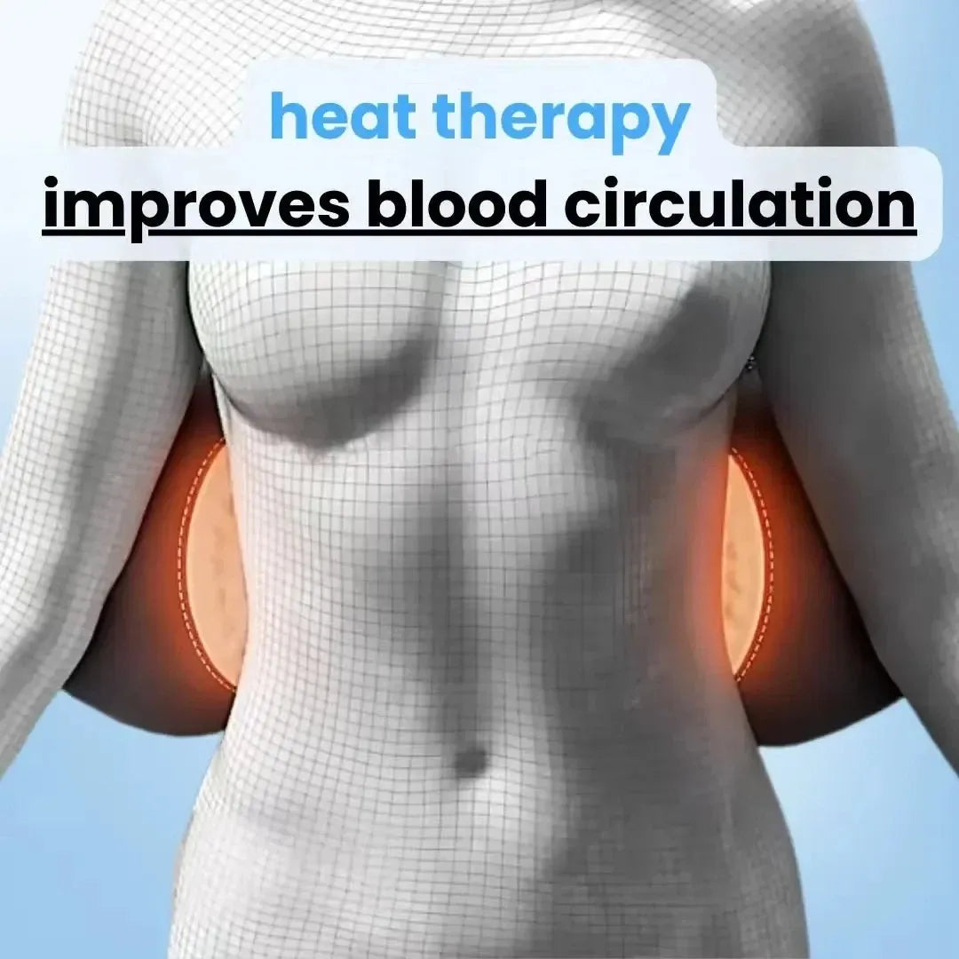 LuminaBack 3-in-1 Heated Vibration Massager For Sciatica