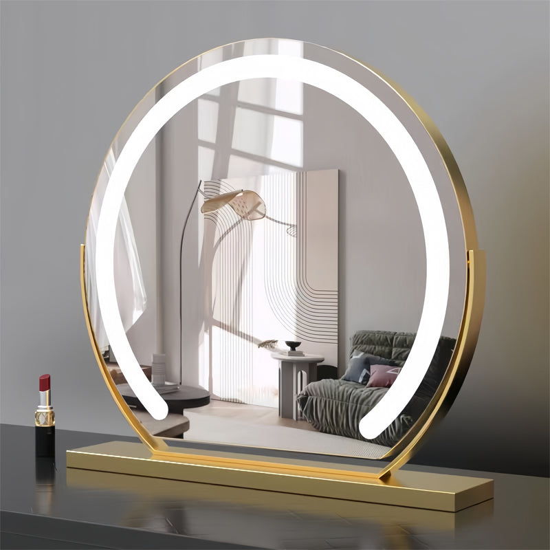 Luminara Dimmable LED Touch Vanity Mirror For Precision Makeup And Skincare