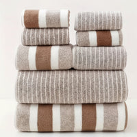 LUXUSKORALLE – Ensemble de serviettes de bain ultra-douces et absorbantes