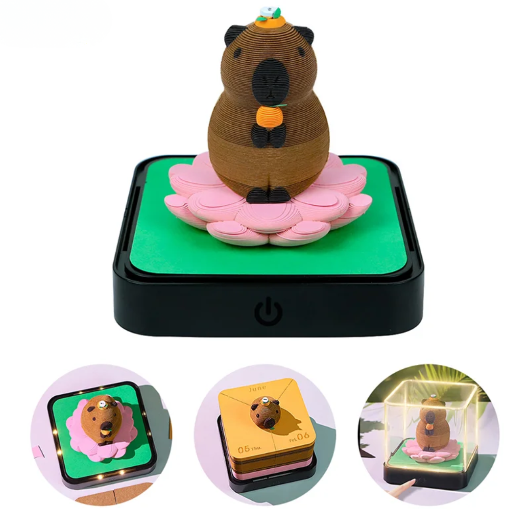Magic Calendar 2026 – Capybara with Lights