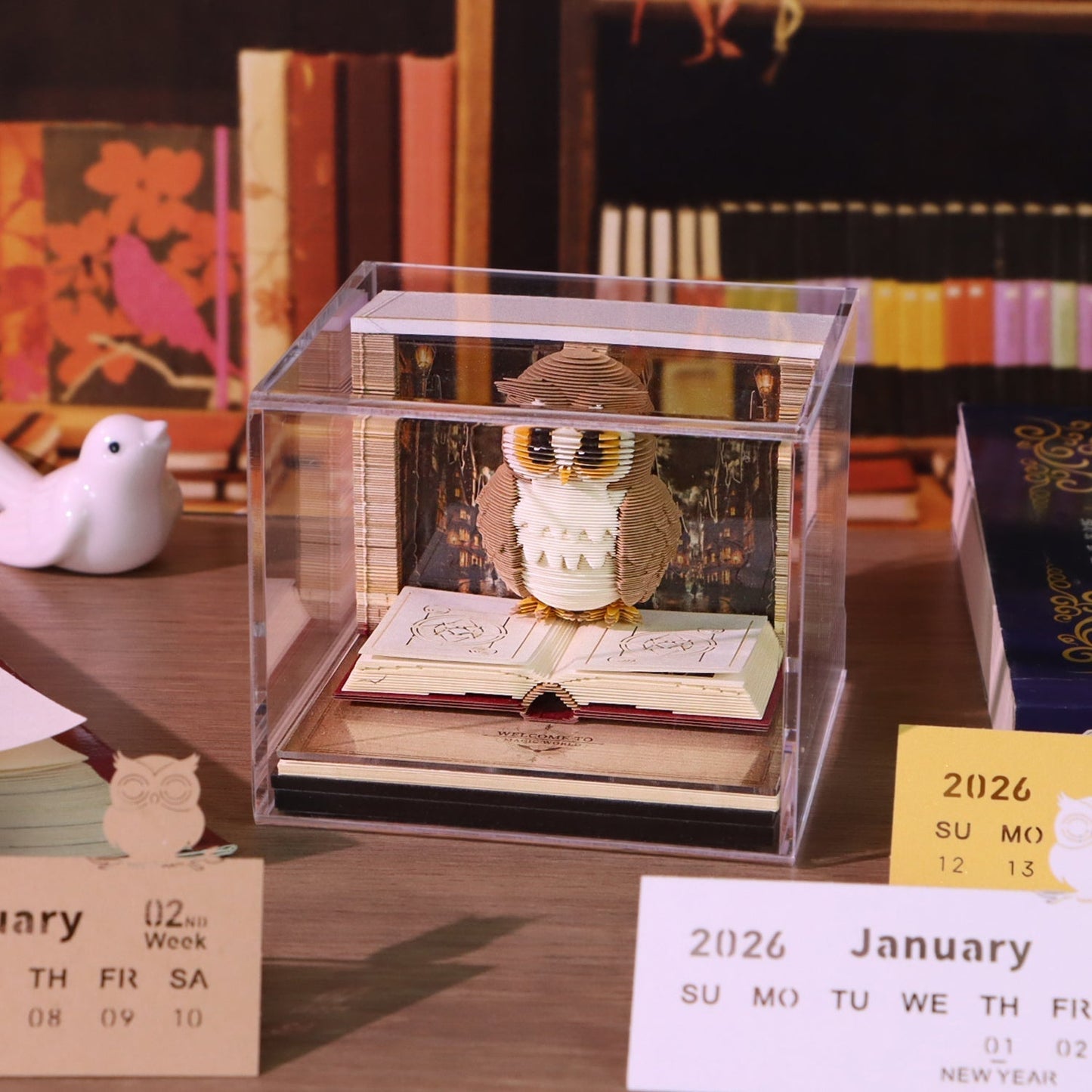 Magic Calendar 2026 – Light-Up Owl