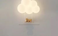 Enchanting Cloud Children's Wall Light for Kids' Rooms