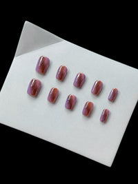 Marble Design Press-On Nail Set