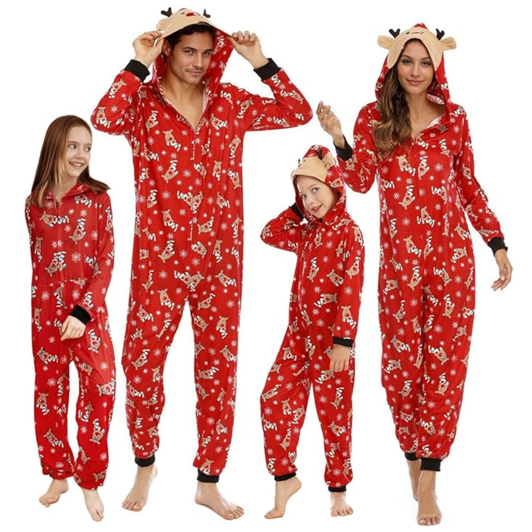 Pyjamas de Noël assortis pour toute la famille