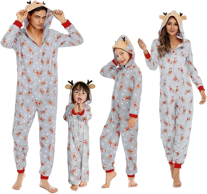 Pyjamas de Noël assortis pour toute la famille