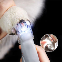 Cortauñas para perros con luz sensor de seguridad