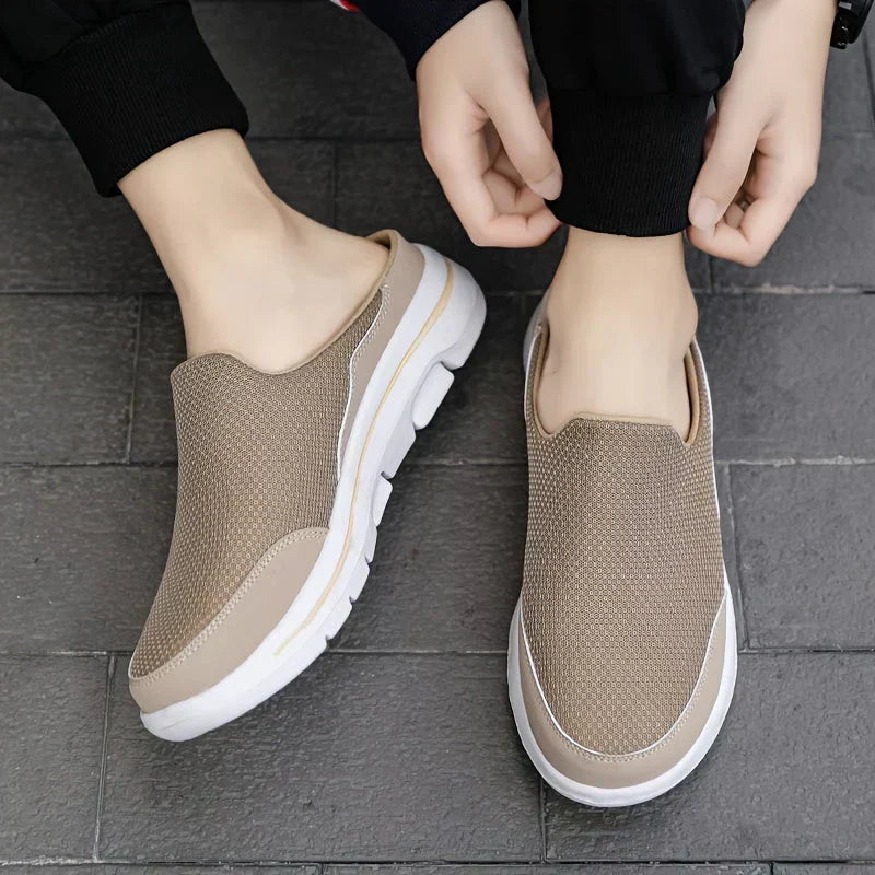 Men's Breathable Comfort Slippers - Luxury