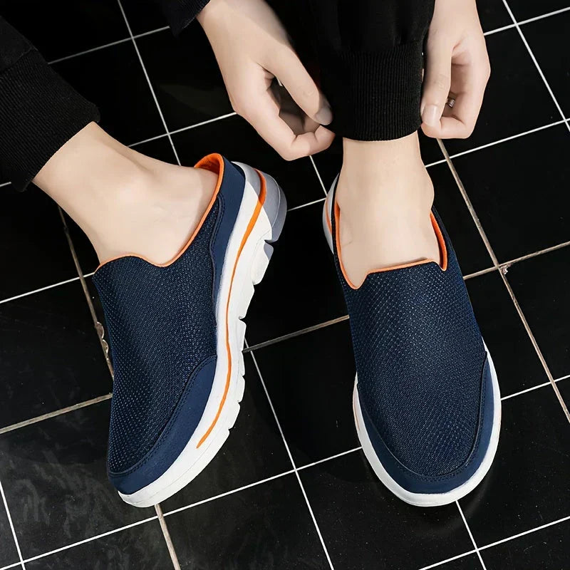Men's Breathable Comfort Slippers - Luxury