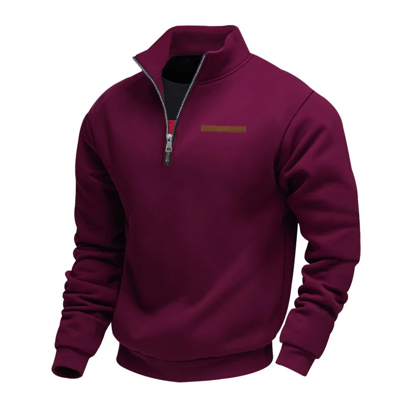 Men's Casual Sweatshirt with Modern Design
