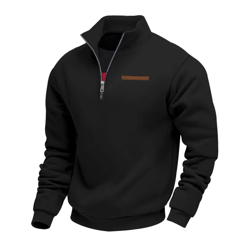 Men's Casual Sweatshirt with Modern Design