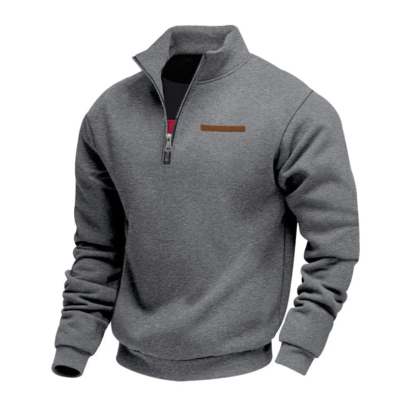 Men's Casual Sweatshirt with Modern Design