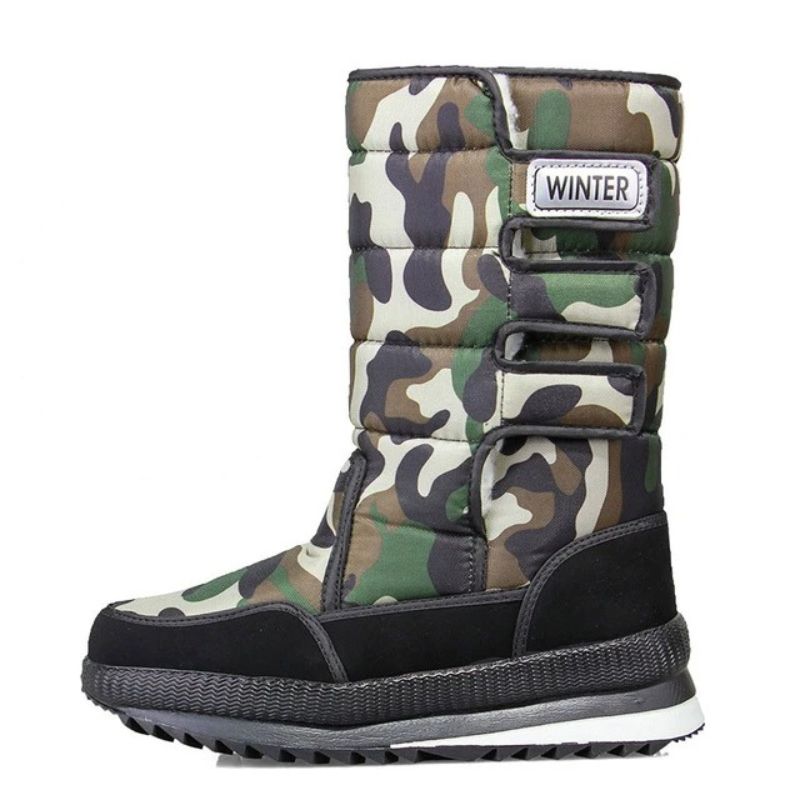 Men's Cold-Weather Fur-Lined Boots
