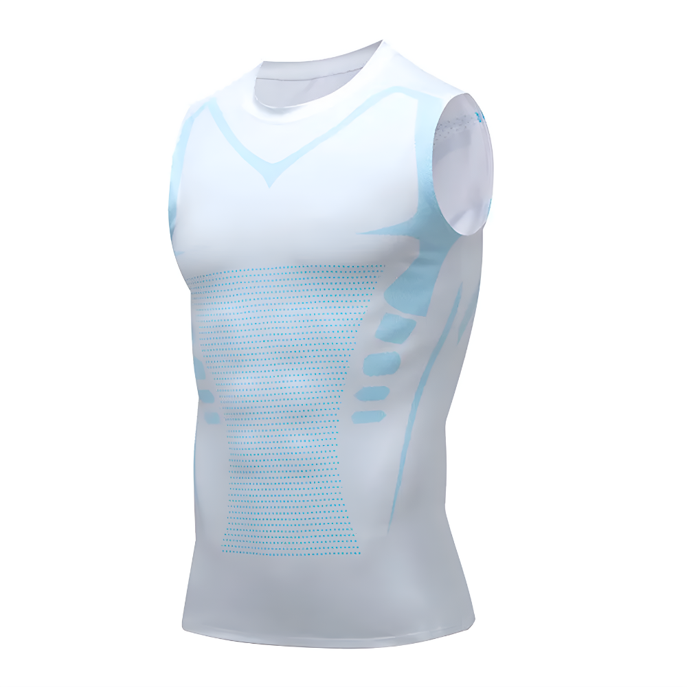 Men's Compression Vest | Stretchy Nylon & Spandex | Sleeveless Base Layer for Workout & Everyday Wear