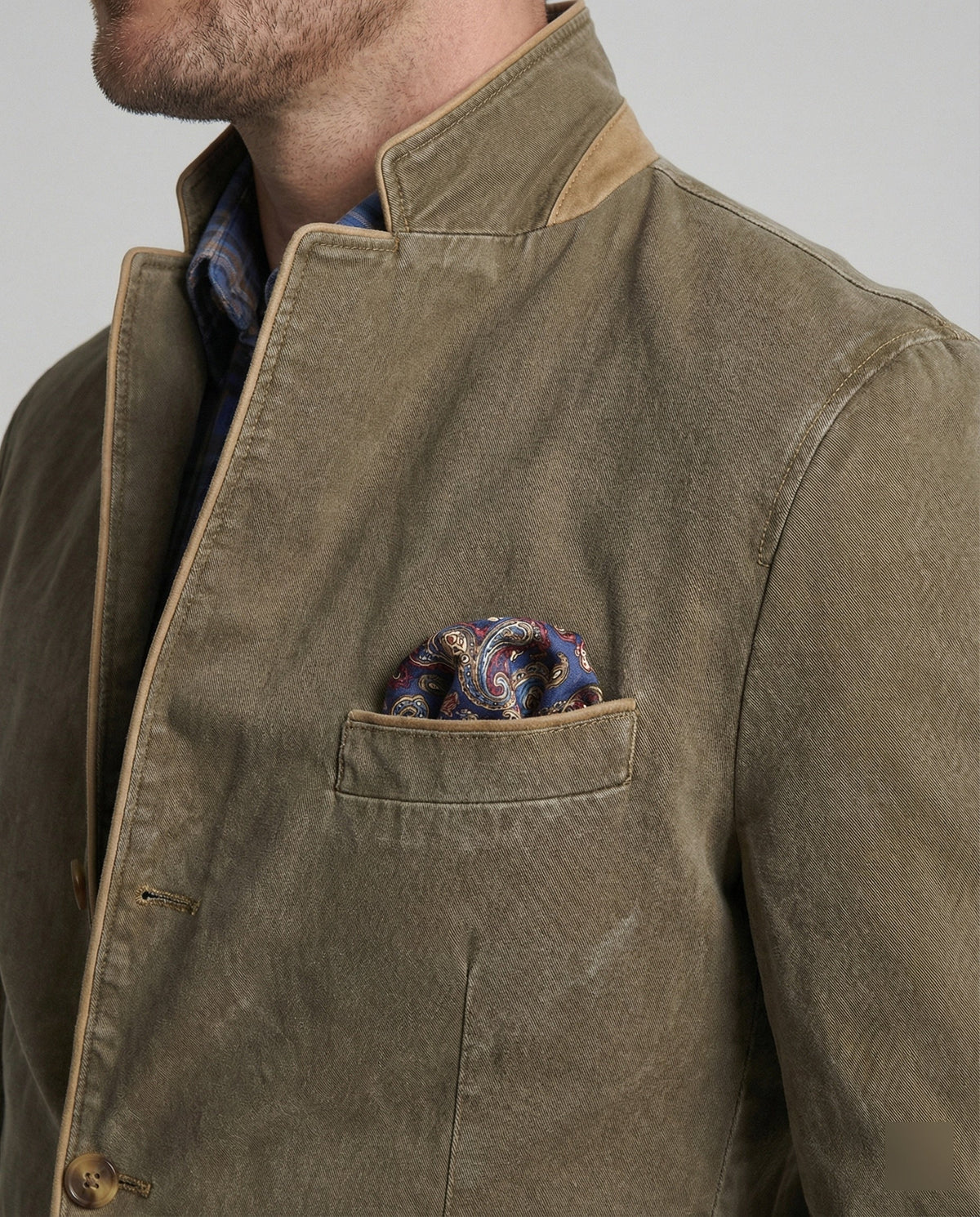 Blazer en velours côtelé pour homme