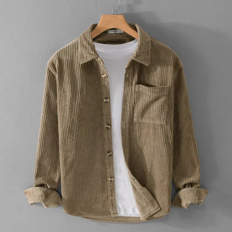 Veste en velours côtelé pour homme, pour toutes les saisons et toutes les occasions