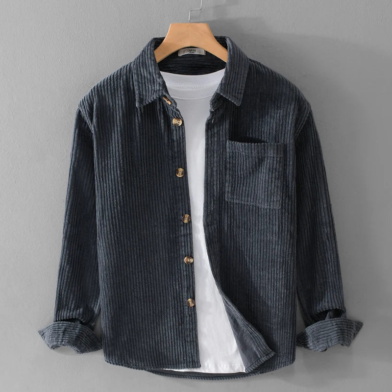 Veste en velours côtelé pour homme, pour toutes les saisons et toutes les occasions