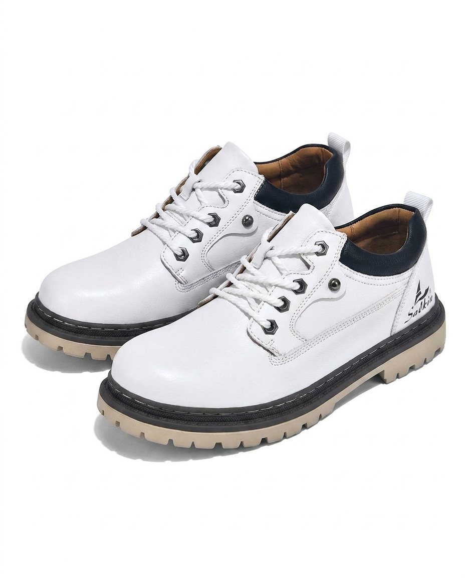 Men's Durable Leather Work Boots