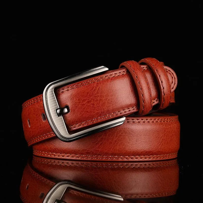 Ceinture pour homme en cuir pleine fleur