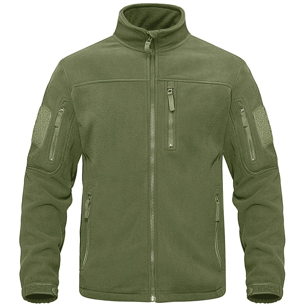 Veste polaire pour homme à fermeture intégrale - chaude et confortable