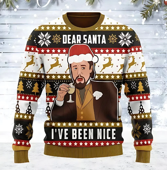 Men's Funny Meme Christmas Sweater – Festive Fun & Coziness