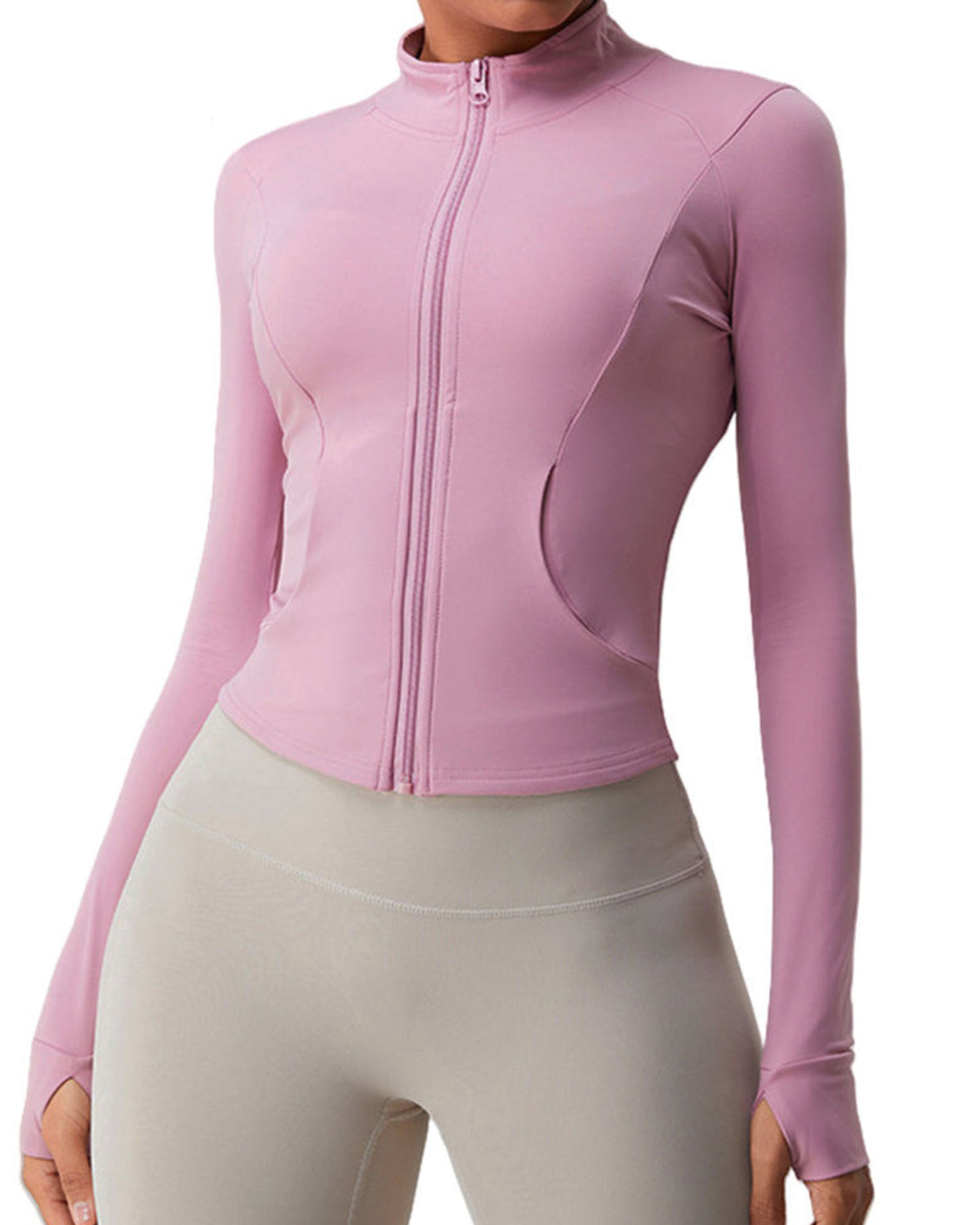 Men's Hooded PU and Polyester Long Winter Jacket with Zipper and Cotton Lining for Outdoor Use
