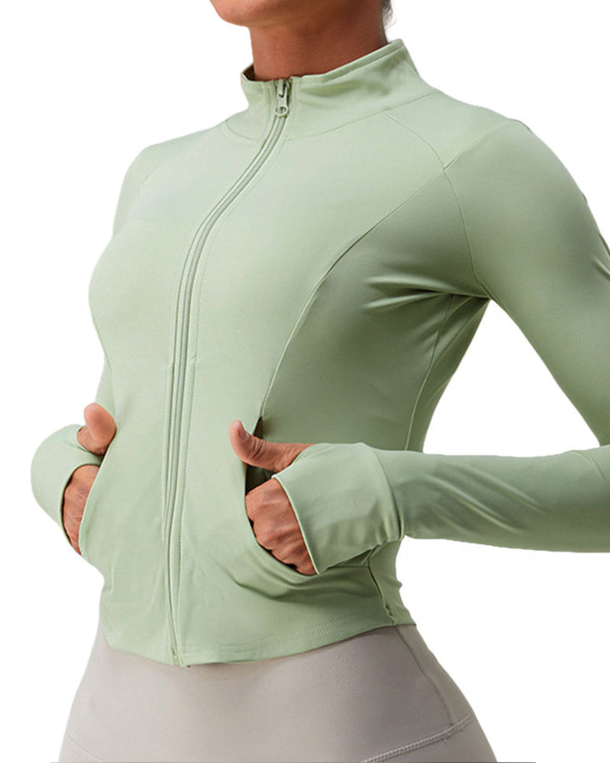 Men's Hooded PU and Polyester Long Winter Jacket with Zipper and Cotton Lining for Outdoor Use