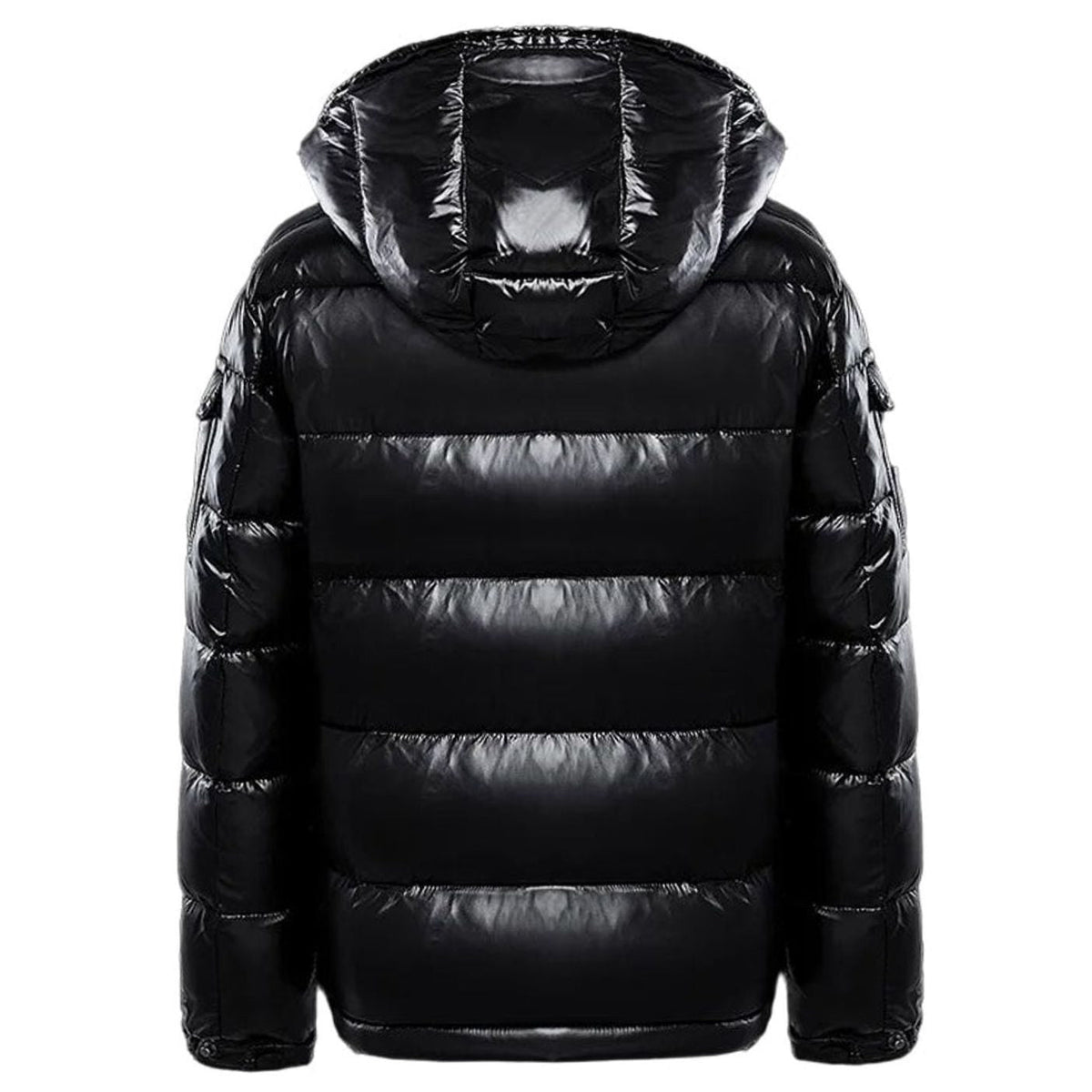 Doudoune matelassée à capuche pour homme, fermeture intégrale zippée, manteau d’hiver